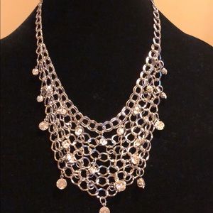 Beautiful silver necklace